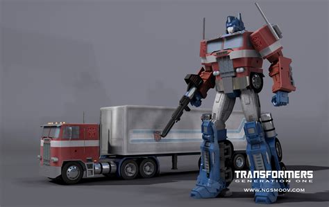 OPTIMUS PRIME - G1 inspired 3d by rando3d on DeviantArt