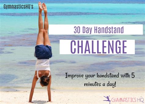 30 Day Handstand Challenge Sign Up