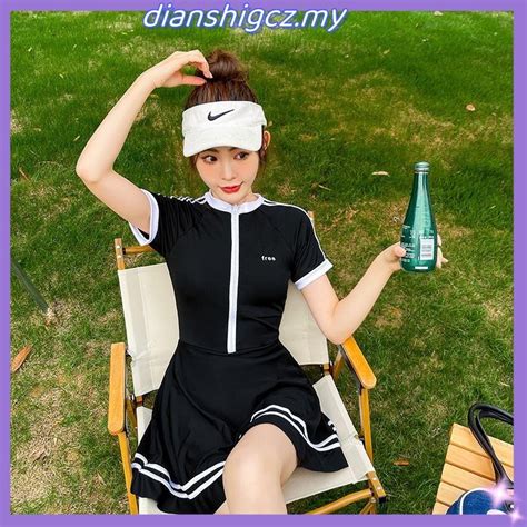 Swimsuit Women S One Piece Skirt Slim Swimsuit Holiday Travel Korean Fashion Sexy Beach Bikini