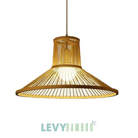 Đèn tăm tre trang trí nhà hàng DMT219 Bamboo Lighting Lê Vy Bamboo