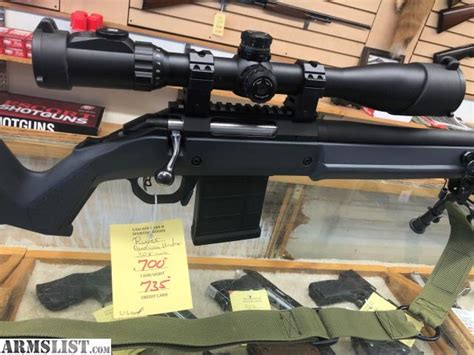 ARMSLIST For Sale RUGER AMERICAN HUNTER 308 WIN WITH SCOPE AND BI