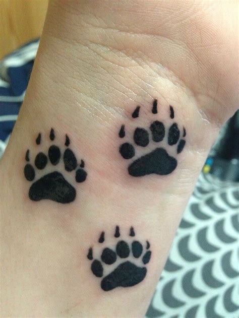 65 Cute Bear Paw Tattoo Designs & Ideas – Get Inspired