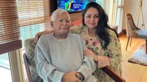 ‘will Not Spare Anyone Lalu Yadavs Daughter Warns Centre As Cbi