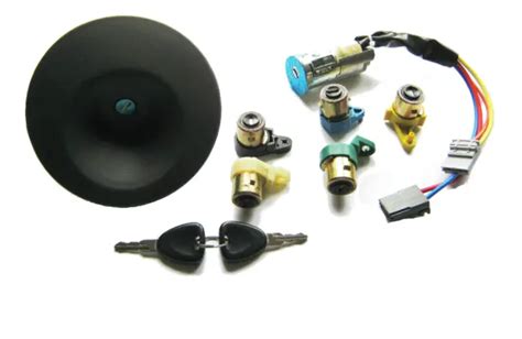 Kit Complet Serrure Barillet Neiman Et Bouchon Reservoir Pour Renault