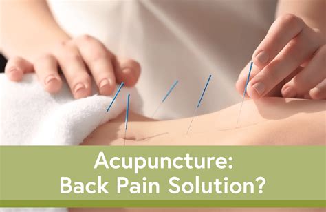 Acupuncture Back Pain Akupunktur Di Surabaya