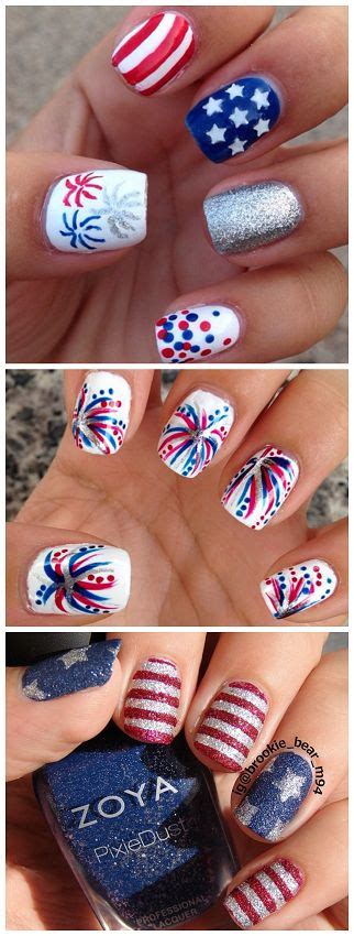 Patriotic Th Of July Nail Ideas