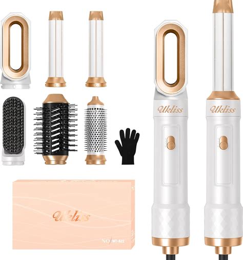 Ukliss 6 in 1 Air Styler Föhnborstel set Fohnborstel met Hair Dryer