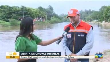 Bom Dia Mirante Defesa Civil monitora nível de rios e córregos em