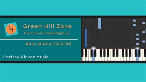 Green Hill Zone From Sonic The Hedgehog Easy Piano Masato