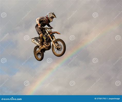 Motocross Practise Participant In Tain Mx Scotland Editorial Stock