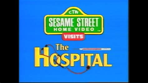 Sesame Street Home Video Visits The Hospital Hvn Vcd Youtube