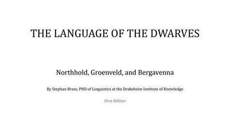 My First Completed Conlang Guide Conlangs