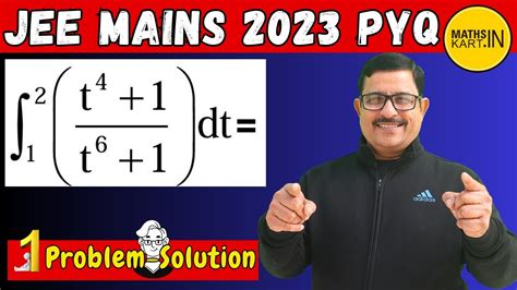 Factorization Trick Definite Integration Problem Jee Main