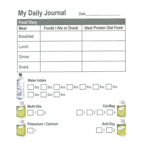 Free 15 Sample Daily Log Templates In Pdf Ms Word