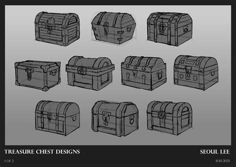 Artstation Treasure Chest Designs