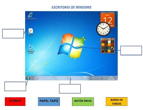 Escritorio De Windows Interactive Exercise Desktop Screenshot