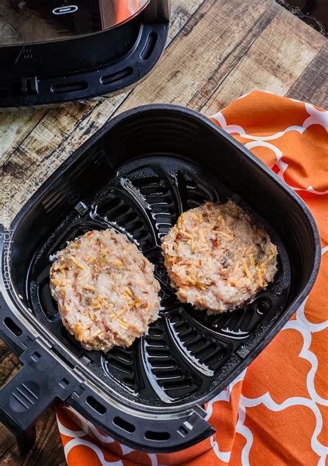 How To Make Crispy Chicken Patties In The Air Fryer Home And Plate