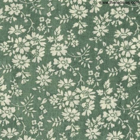 Cotton Floral Fabric Green Floral Fabric 1 By Rodmassupplies