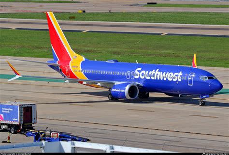 N K Southwest Airlines Boeing Max Photo By Michael Barker Id