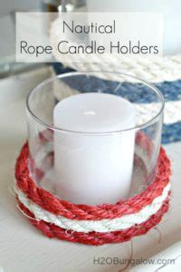 Nautical Rope Candle Holders H2OBungalow