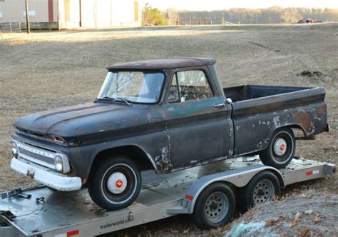 Barn Found Two Owner Chevrolet C Swb Fleetside Pickup Truck