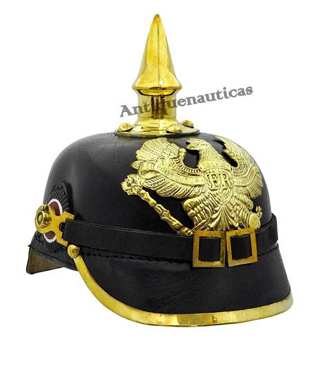 Prussian German Pickelhaube Helmet Imperial Officer's - Etsy