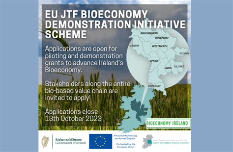 EU JTF Bioeconomy Demonstration Initiative Call Open Bioregions