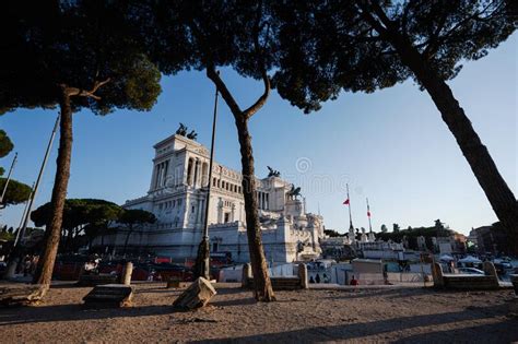 Rome Italy July 27 2022 The Victor Emmanuel II National Monument