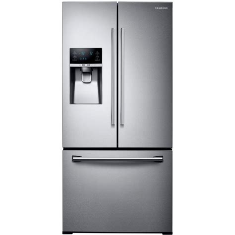 Samsung RF26J7500SR 33 In W 25 5 Cu Ft French Door Refrigerator In