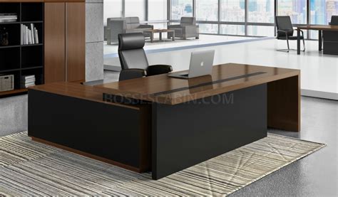 8 Feet Office Table In Veneer Premium Office Desks Online Bossscabin