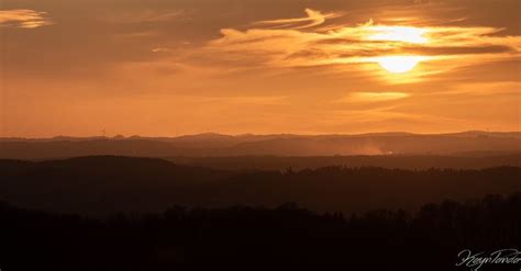 Sonnenuntergang in Baden Württemberg Sunset in Baden Wuerttemberg Nikon