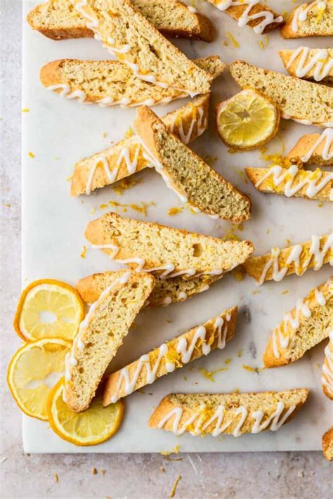 Easy Italian Lemon Biscotti With Lemon Glaze Emma Duckworth Bakes