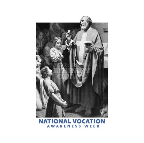 Diocesan Library Of Art National Vocation Awareness Week Framed Square