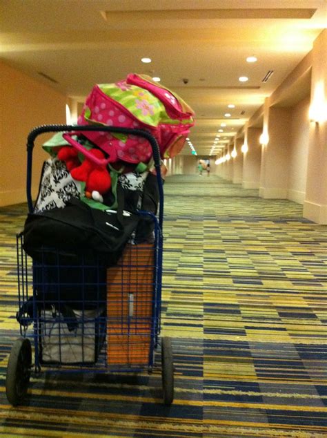 Granny Cart Luggage Secret For Orlando World Marriott Flickr