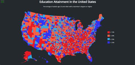 Github Rajdeepdev10choropleth Map A Choropleth Map Of Education