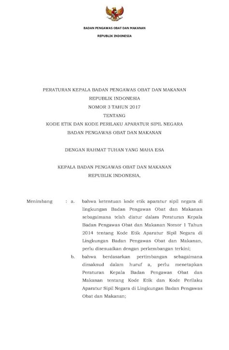 Pdf Peraturan Kepala Badan Pengawas Obat Dan Jdih Pom Go Id Produk