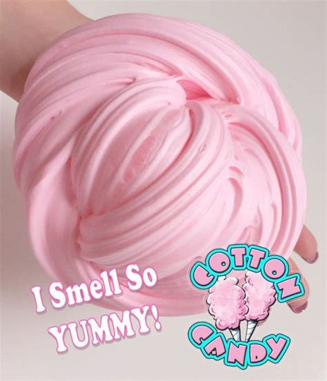 Homemade Cotton Candy Scented Fluffy Slime 8oz Smells So Slime And Squishy Fluffy Slime