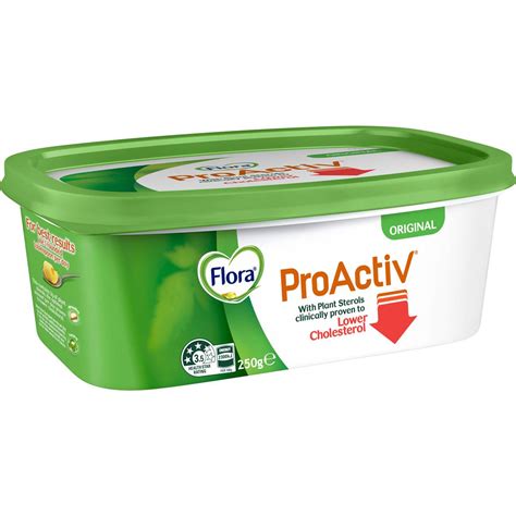 Flora Proactiv Cholesterol Lowering Margarine Spread Original G