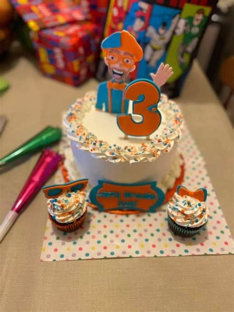 Blippi Birthday Cake - CakeCentral.com