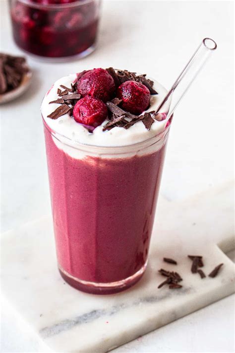 Black Forest Dessert Smoothie Cooking With Elo