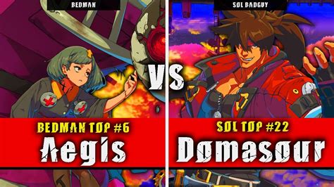 Ggst Aegis Bedman Vs Domasour Sol Badguy Guilty Gear Strive