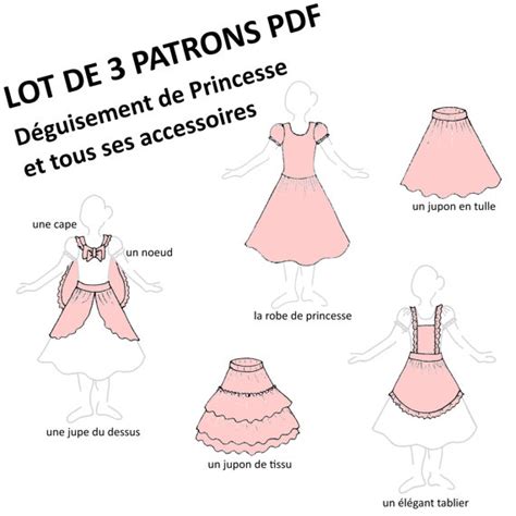 Patron Robe Princesse Infini Photo