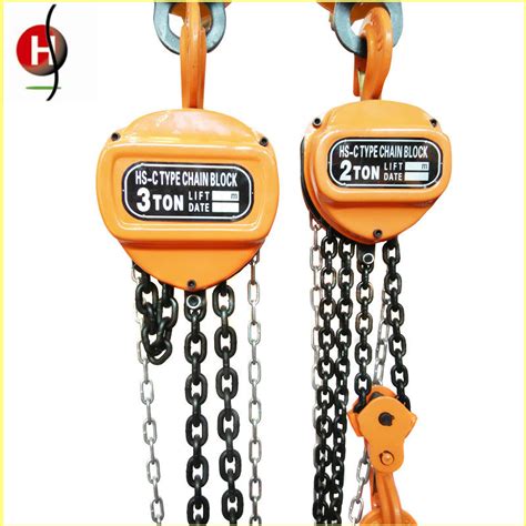 Hsc Heavy Duty 5 Ton Chain Pulley Block Chain Block And Chain Hoist