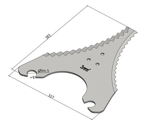 Ladewagenmesser 763345002 Exact Cut 942043