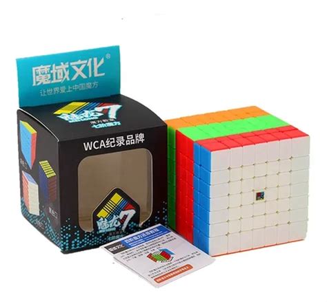 Cubo Mágico Profissional 7x7x7 Moyu Meilong Stickerless MercadoLivre