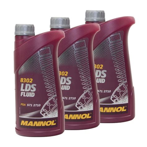 MANNOL Hydraulic Fluid LDS Fluid 3 X 1 Liter Buy Online In The MV 27 95