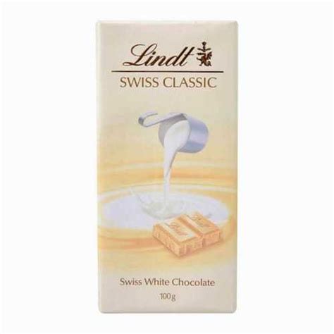 Lindt Swiss Classic White 100g Lazada Ph