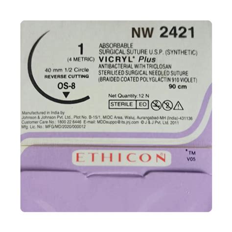 Vicryl Cutting Sutures Pc Lazada Ph