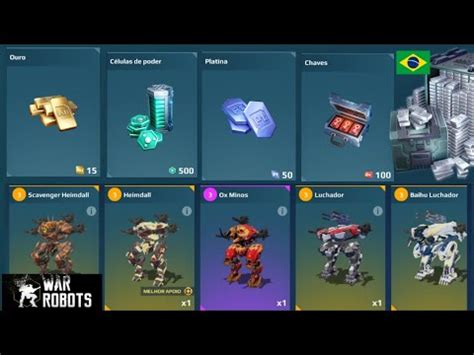 War Robots Como Farmar Recursos Rápido e Ainda Pegar o Super Baú YouTube