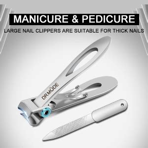 Coupe Ongle DRMODE Professionnel Pour Ongles épais avec 15mm Ouverture